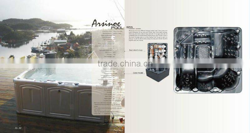 sex 6 adult & 3 baby whirlpool Eden pool spa