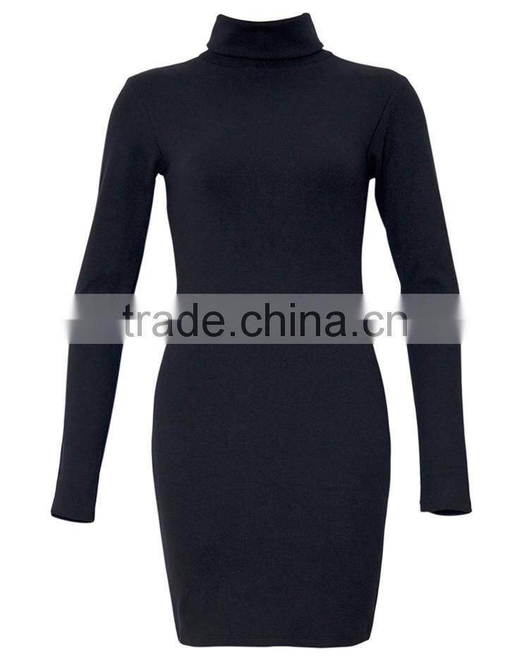 OEM alibaba china long sleeve bandage party dress for young ladies