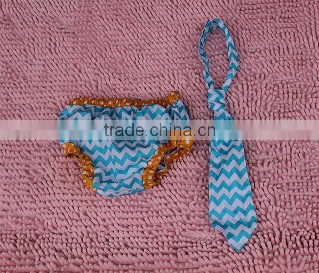 China manufacturer wholesale navy blue white boy chevron bow tie baby tie