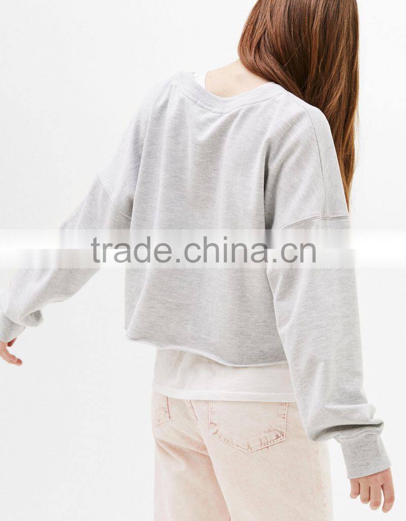 latest women tops womens crop top hoodie sweatshirt women