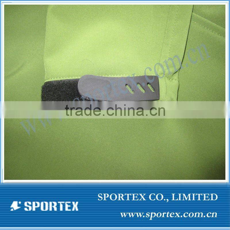 women's green solfshell jacket