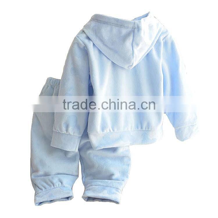 Latest Fashion Winter Child Garment Warm Kids Children Camping Play Clothes Set