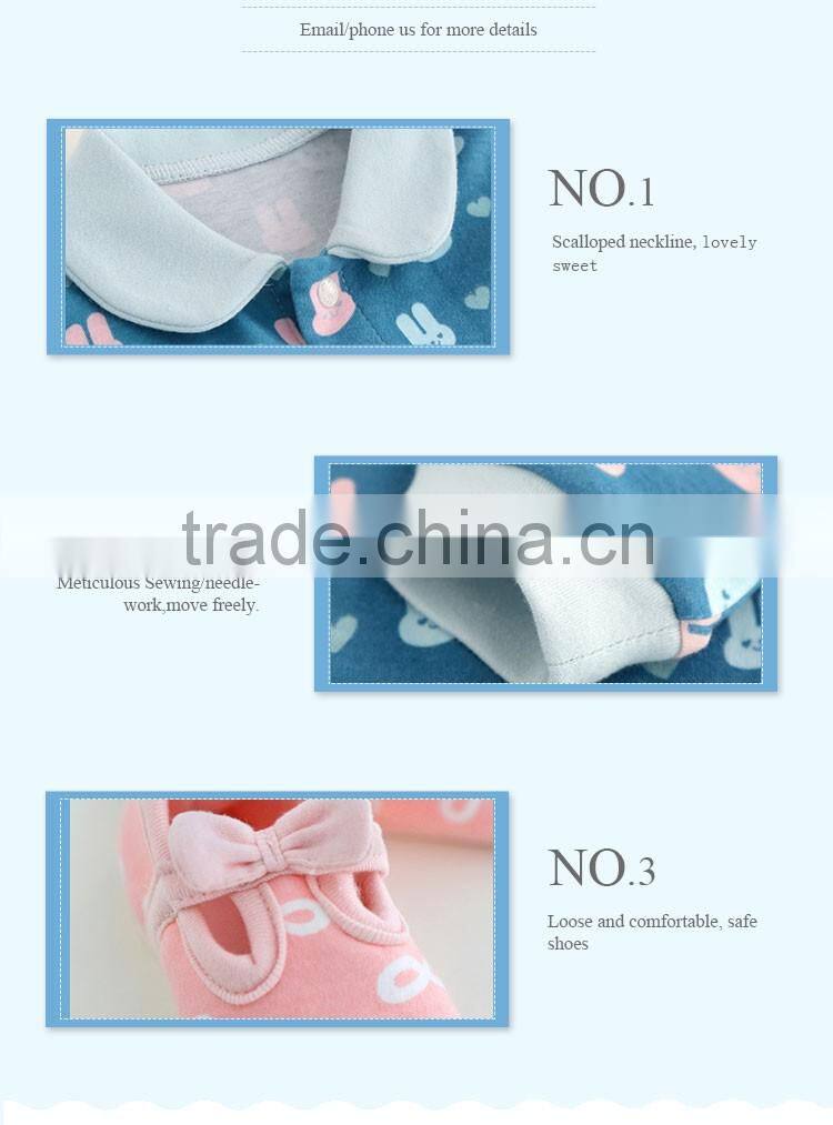 100% Cotton long sleeve newborn baby bodysuits gift set wholesale newborn baby clothing