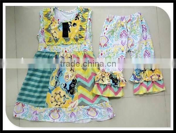 baby girl boutique colors ruffle pants clothing set summer girl easter color eggs pattern clothes girl fashion ruffles outfits