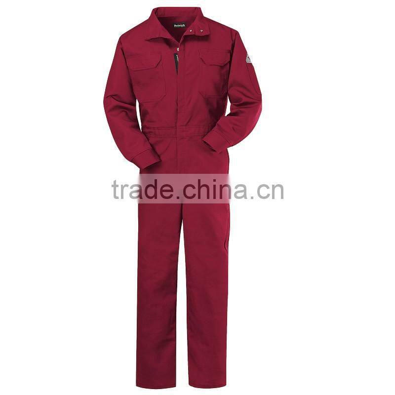 flame retardant 9oz fr premium red coverall