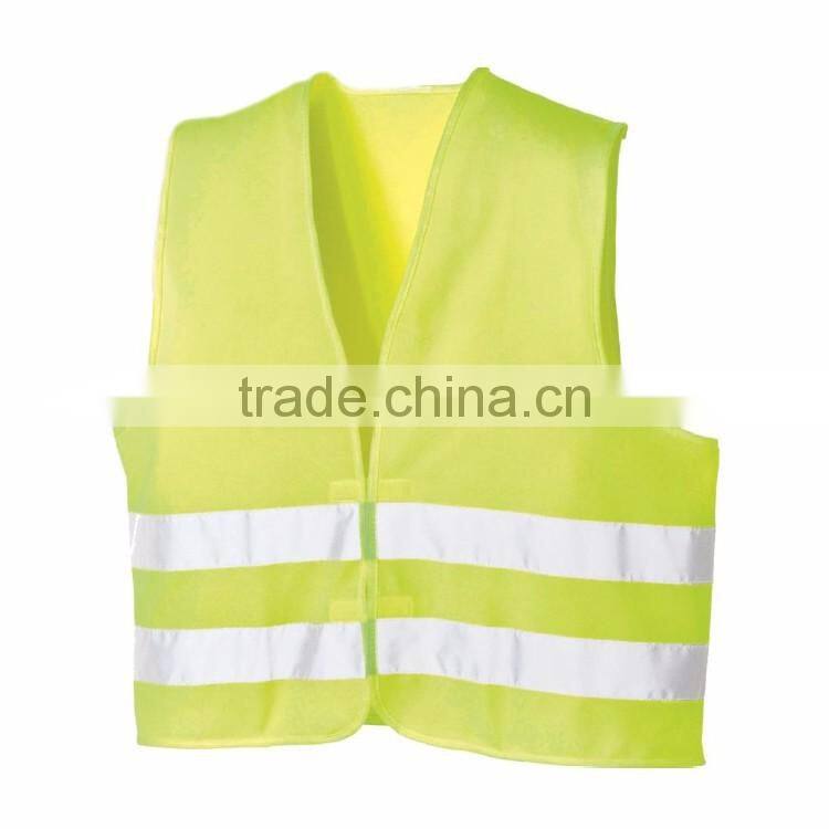 Safety workwear waistcoat mens hi vis vest for Certification EN20471