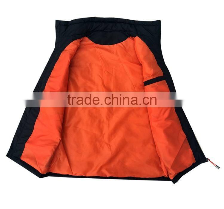Men's waistcoat quilted padded waistcoats sleeveless jackets for men