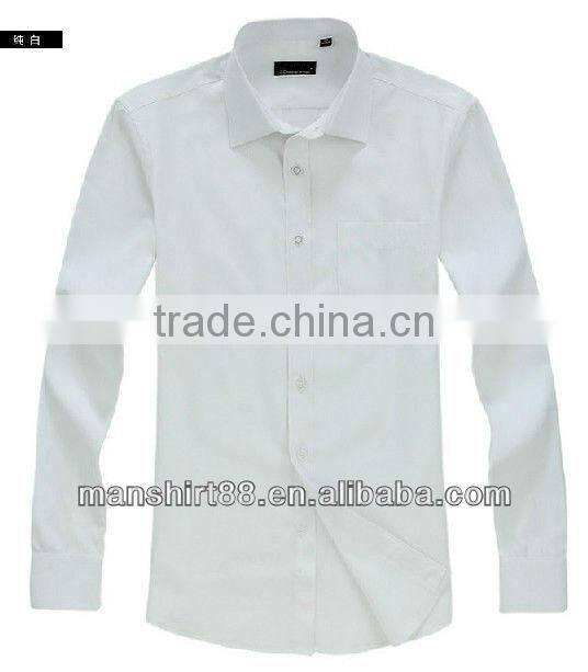 Latest Slim fit style 100%Cotton High quality Peaked collar shirt for men