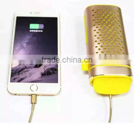 Outdoor Sports 4000Mah Power bank Bluetooth Speaker