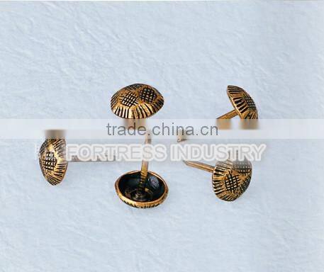 Copper decoration button/nail for sofa