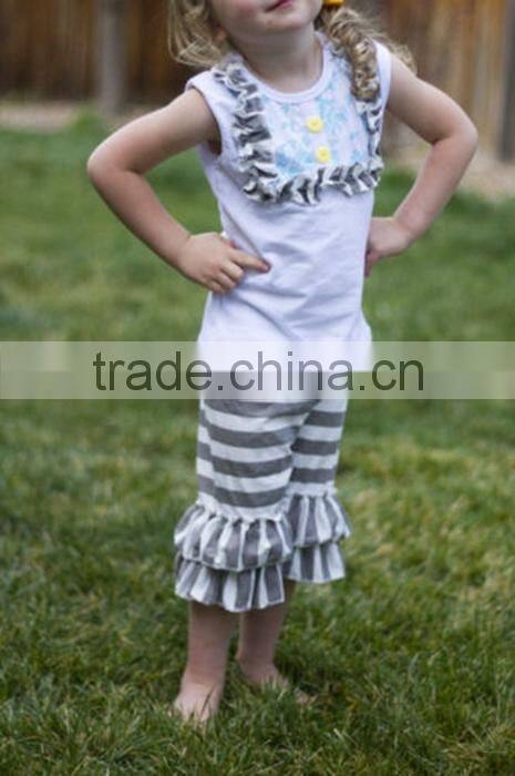 patriotic style 4th of july swing top & ruffles pants persnickety remake toddler girls boutique clothing sets