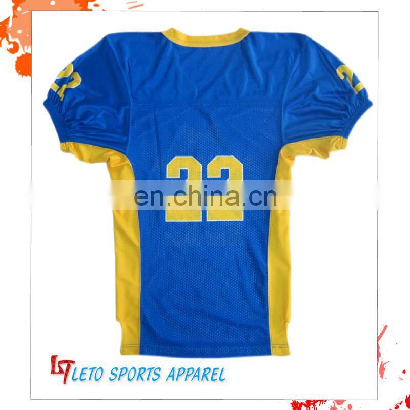 Wholesale customized design sublimation team american football jerseys/uniform