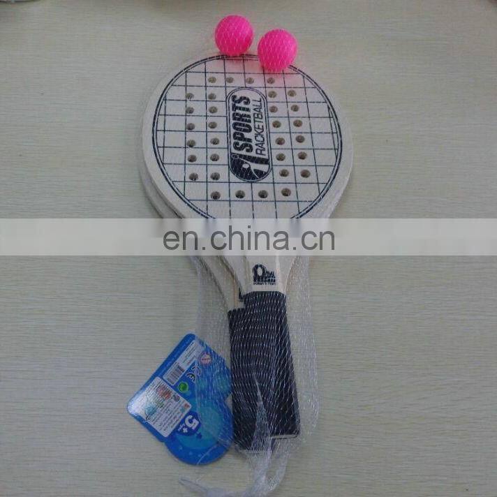 Promotion Outdoor Sports Wood Beach Paddle Beach tennis racket professional