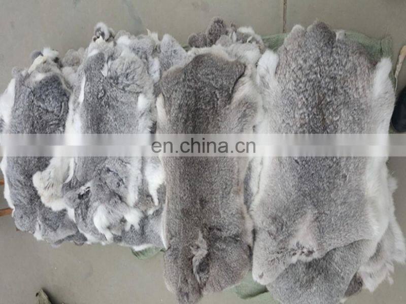 Factory Wholesale Natural tanned Rabbit Skins and all colors rabbit skins
