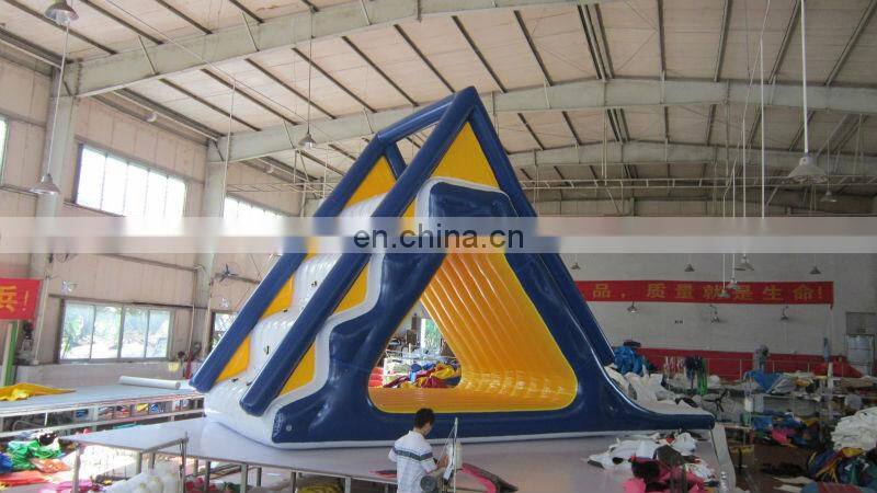 inflatable water climbing wall commerical inflatable water slide