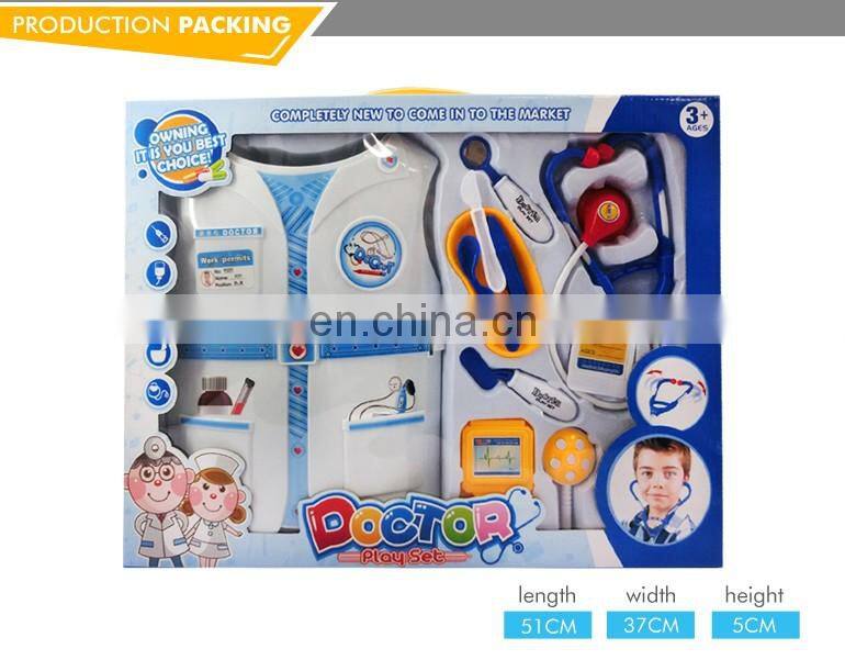2017 High quality plastic funny free plastic doctor kits toys