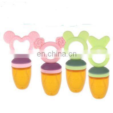 Hot selling creative fashion cute baby fruit vegetable feeder
