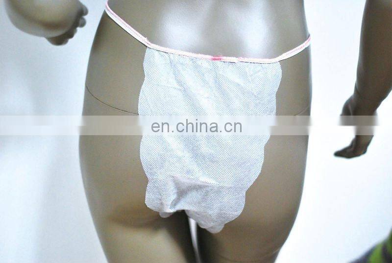 Disposable PP g-string for hotel or beauty use
