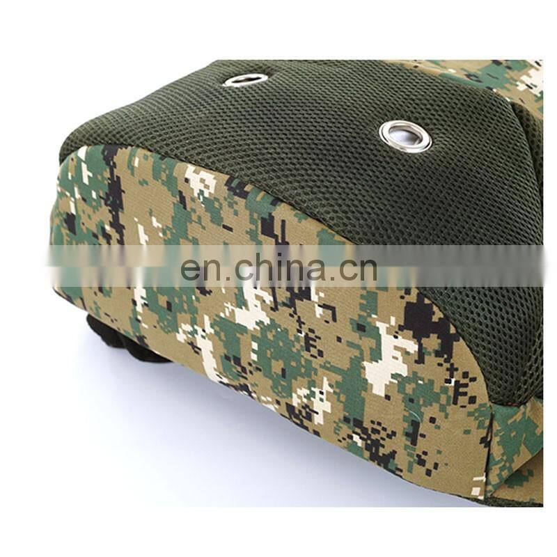 shoulder bag with denim fabric cat bag side open