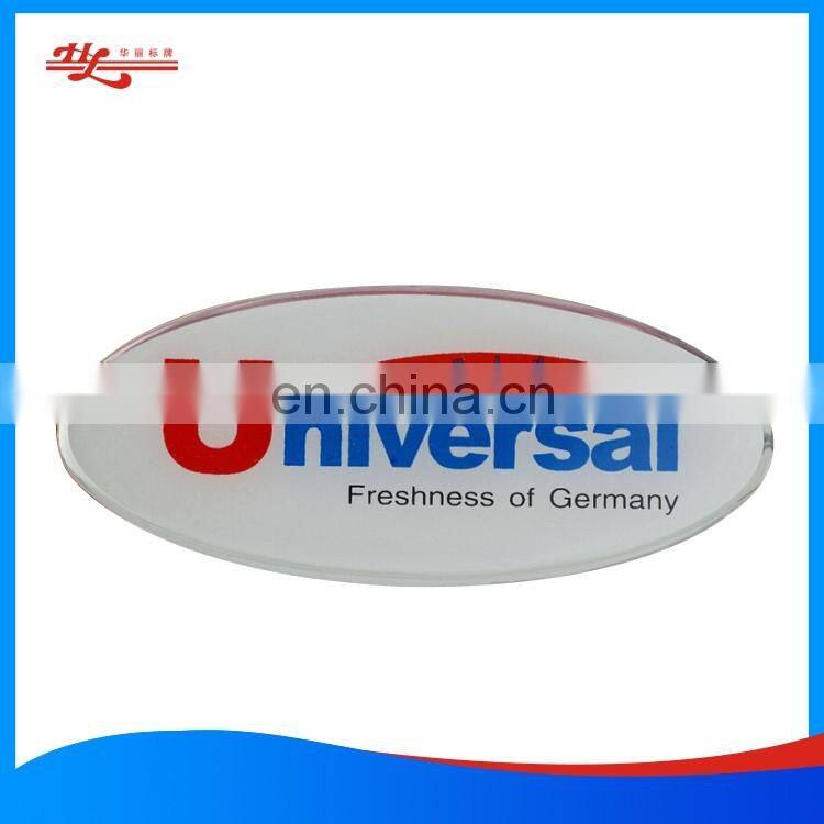 Custom Domed logos & sticker & label