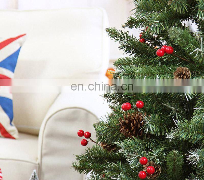 Custom 7ft Quality Beautiful Large Realistic Artificial Christmas Trees Stand Outdoor Christmas Decoration