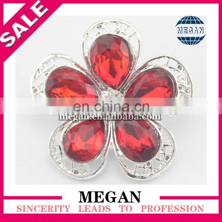 Hotsale blue pearl rhinestone upholstery button for wedding invitation card