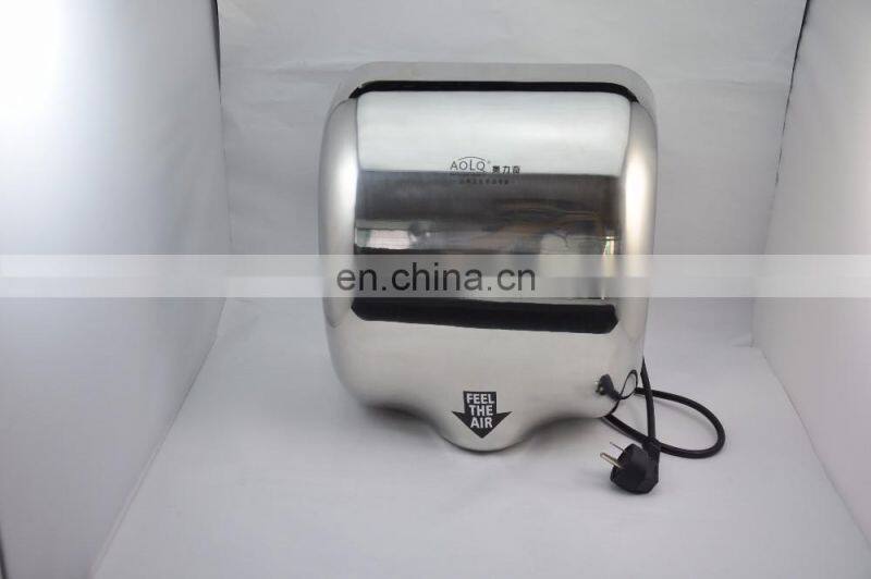 304 Stainless steel toilet hand dryer blast hand dryer