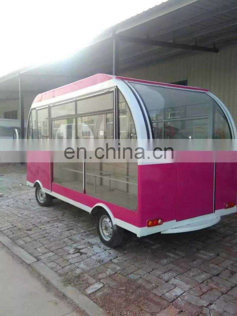 CE Multifunctional Food Kiosk China Mobile Food Cart Bakery Food Cart Trailer For Sale