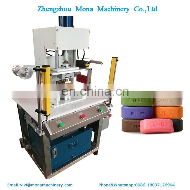 Toilet soap stamper/hydraulic soap printing machine/soap logo stamper machine for various shape