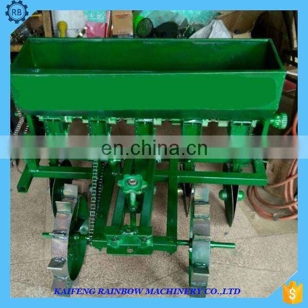 manuring and sowing simultaneously garlic planter machinery