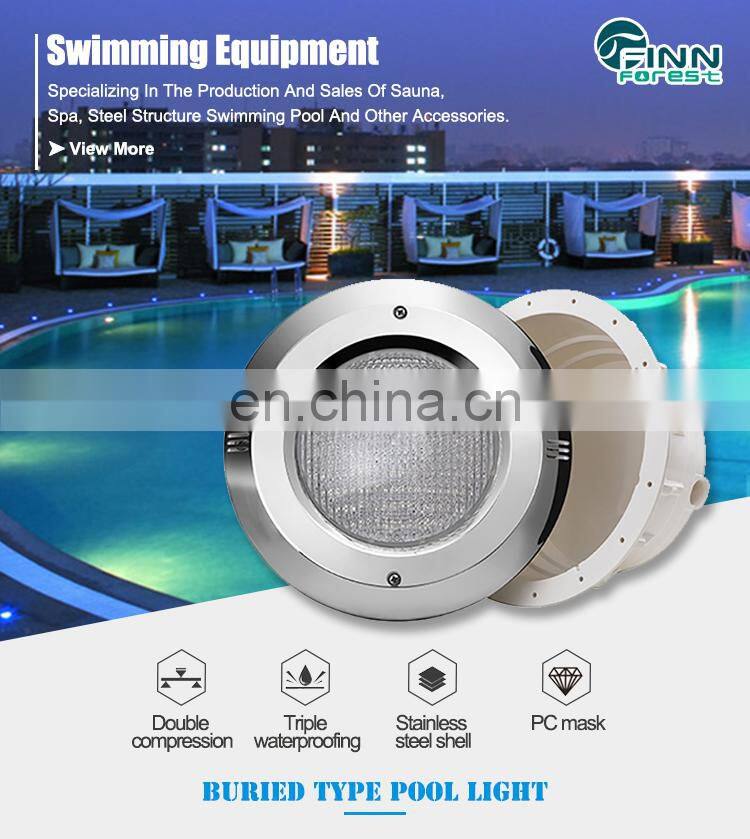Waterproof IP68 IP65 Swimming Pool Light Pentair For Liner Pools