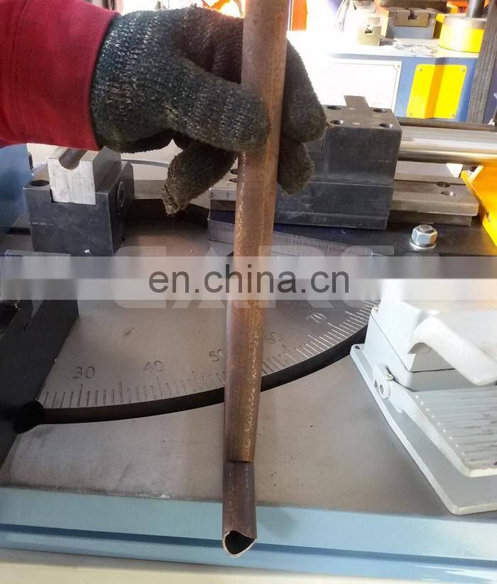 Automatic pipe end notching machine, pipe notchers for sale, metal pipe notching machine