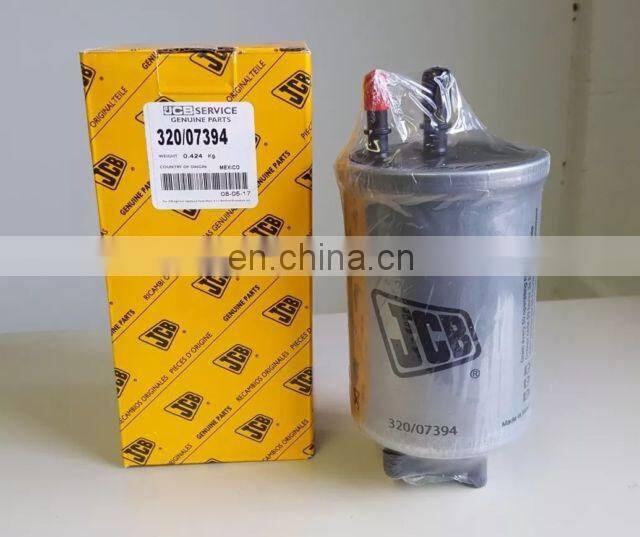 Diesel Excavator Parts Truck In-Line Fuel Filter 320/07394 For Engine 2CX 3C 3CX 4C 4CX
