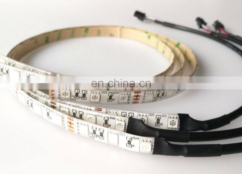 GRILIGHT 12V grb 4 pin MOLEX JST TE connector cable custom length led strip