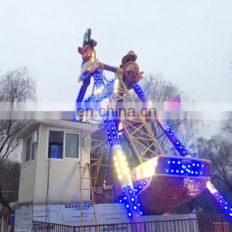 children outdoor great adventure amusement park pirate ship