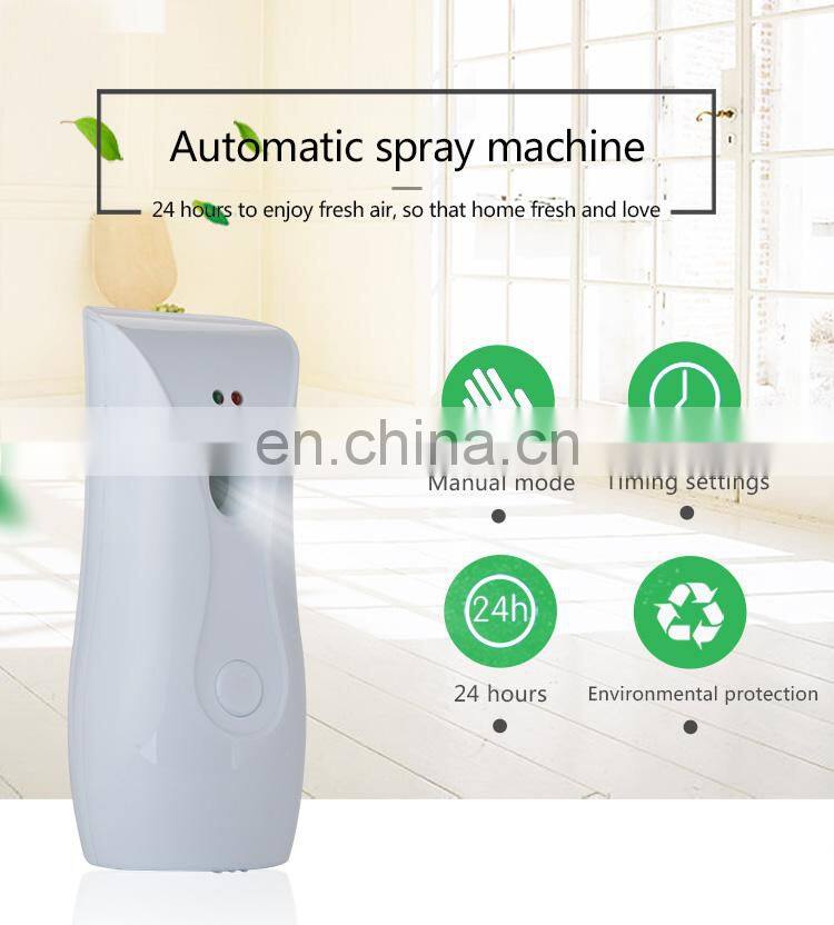 auto battery operated public washroom plug in automatic aerosol dispenser