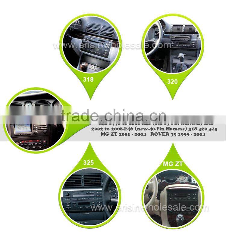 Erisin ES2246B 7" Car DVD GPS Android 4.4.4 3G WiFi Bluetooth for E46 MG ZT
