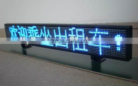 taxi top LED advertisng sign