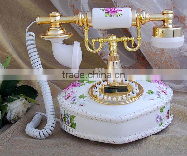 high quality corded antique wall phone