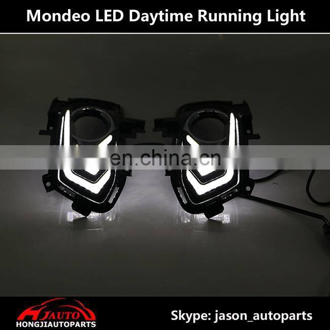 LED Daytime Running Lights DRL Fog lamp For Ford Fusion Mondeo 2013-2016