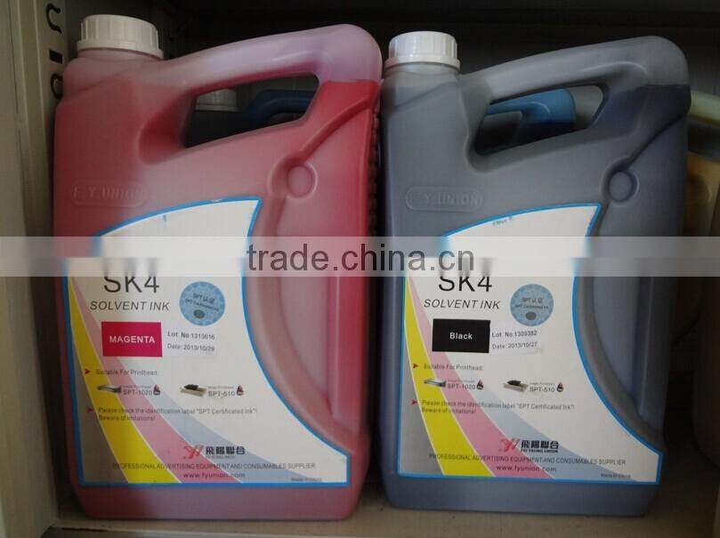 HOT!Challenger sk4 ink for FY3206HA solvent printer with SPT head