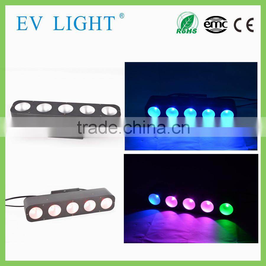 2015 new 5pcs 15w rgb led dmx matrix blinder