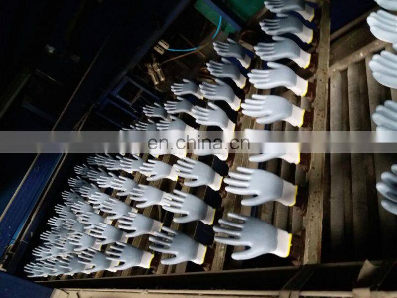 En388 4131 White Black Guantes de Trabajo Palm Coated Nylon PU Gloves Polyurethane Palm Fit Safety Glove Work Gloves