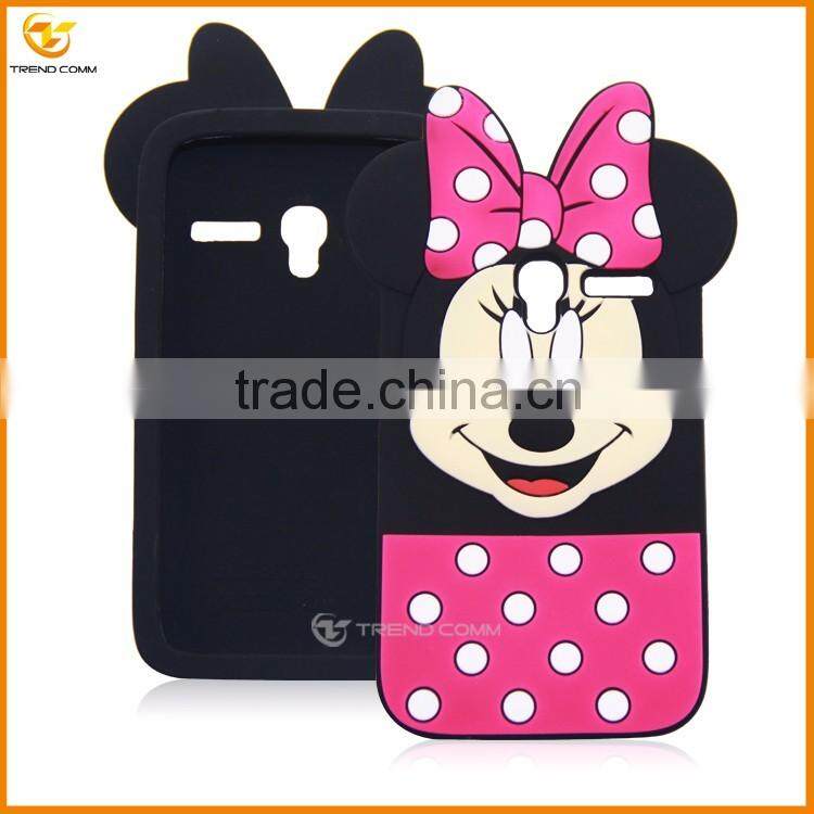 china supplier cute silicon soft cover case for alcatel one touch 5