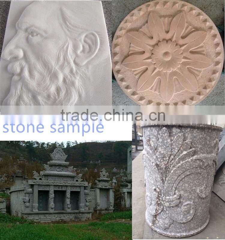 Multifunctional stone engraving machine price for wholesales stone cnc router in china