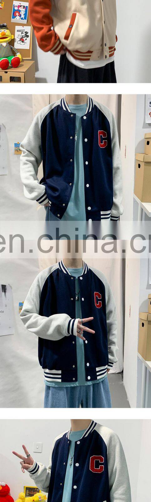 New year Christmas embroidered Mens Clothing Satin Coat Custom BomberJackets Zip Up winter Jacket