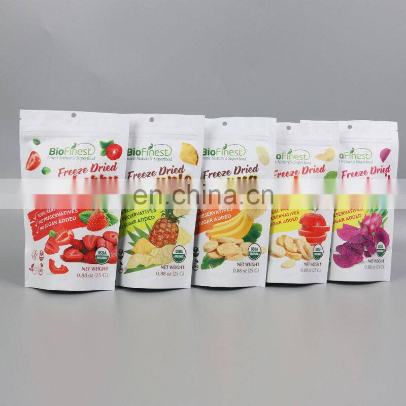 Custom Print Aluminum Foil Stand Up Pouch Bags