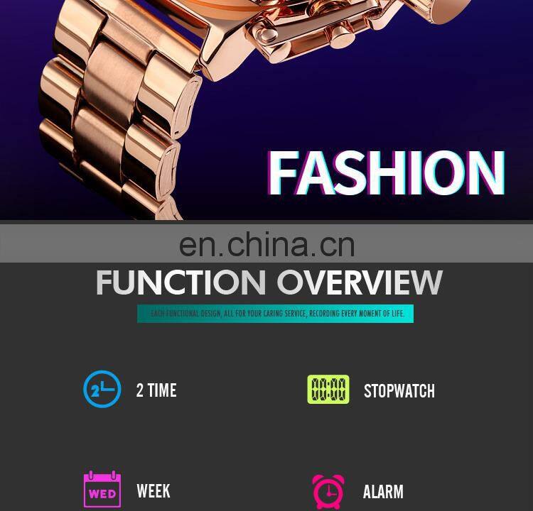 new 2019 SKMEI 1515 watches men wrist stainless steel band quartz wristwatches