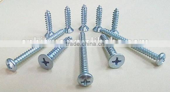 China manufacturer self tapping screw for aluminum