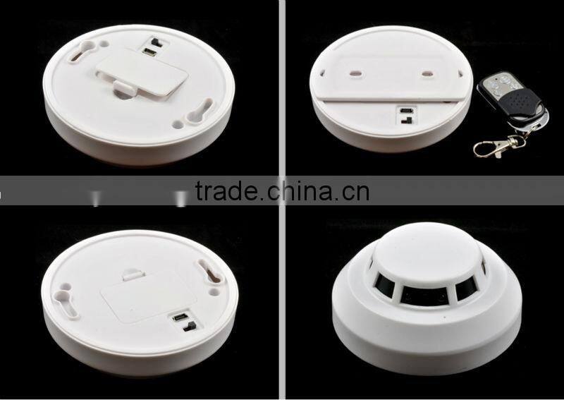 New Arrival full hd 1080p Smoke Camera F17 with 30m remoting controller and 8m super night vision